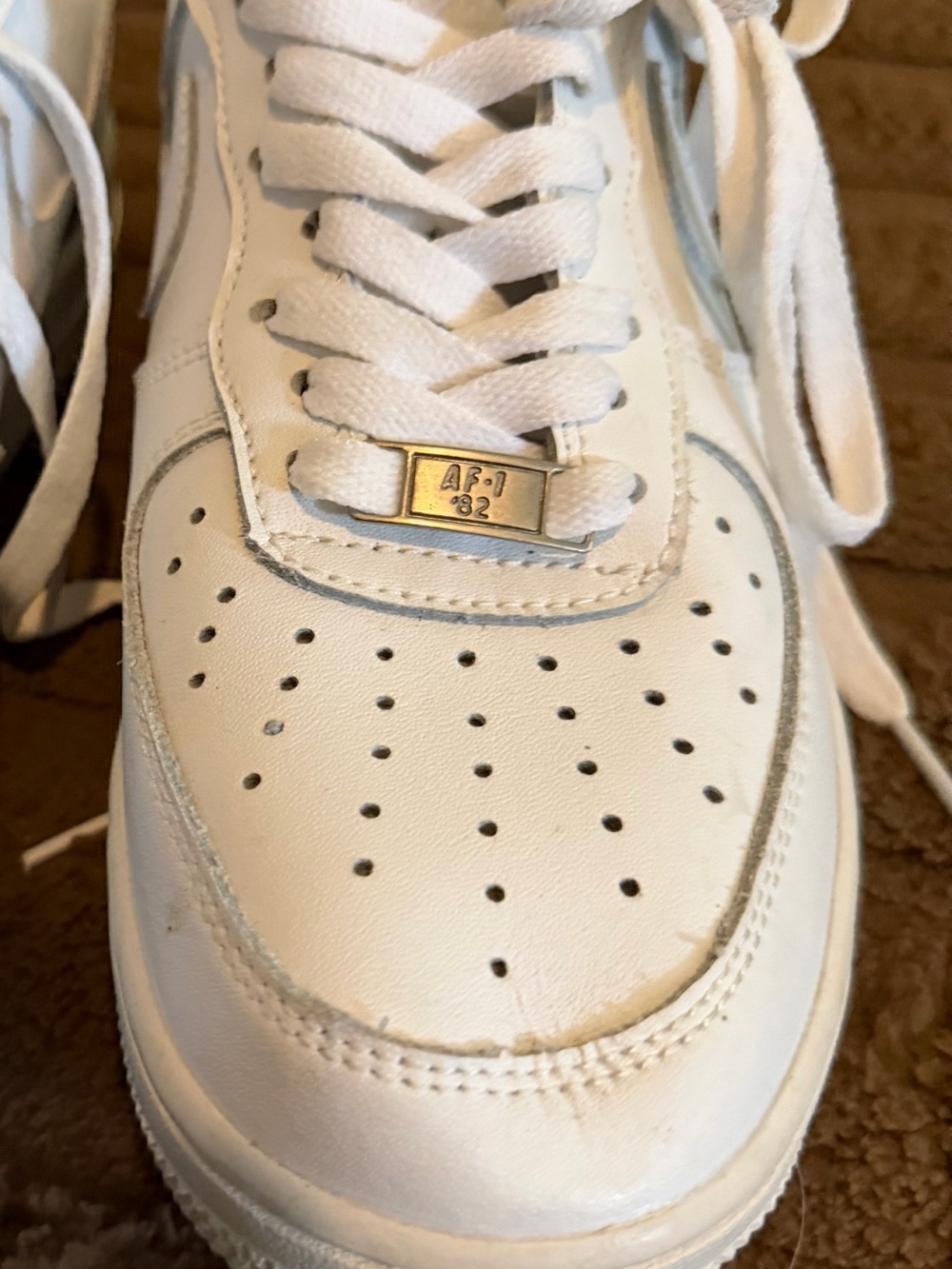 Nike Air Force 1 Low Triple White' (2020 Release)